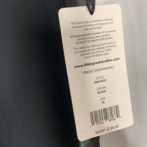 90 Degree By Reflex Pants - New 90 degrees by reflex leggings xl black 90 Degree By Reflex Pants - New 90 degrees by reflex leggings xl black